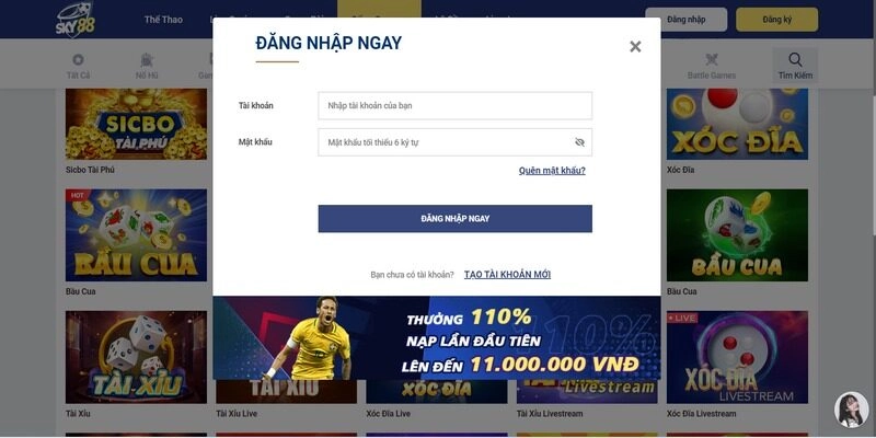 Những lưu ý trong quá trình đăng ký/ đăng nhập Sky88 cho hội viên