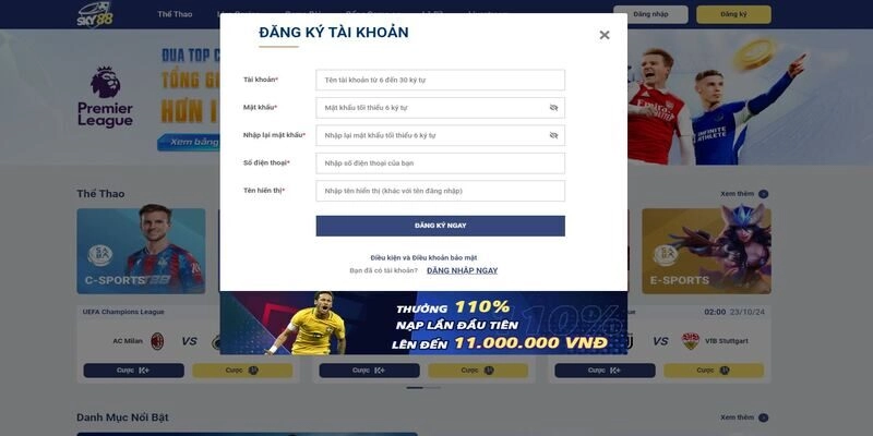 Hướng dẫn tham gia khuyến mãi Sky88 dành cho tân thủ